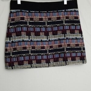 Milly Tweed Mini Skirt Size 4 EUC